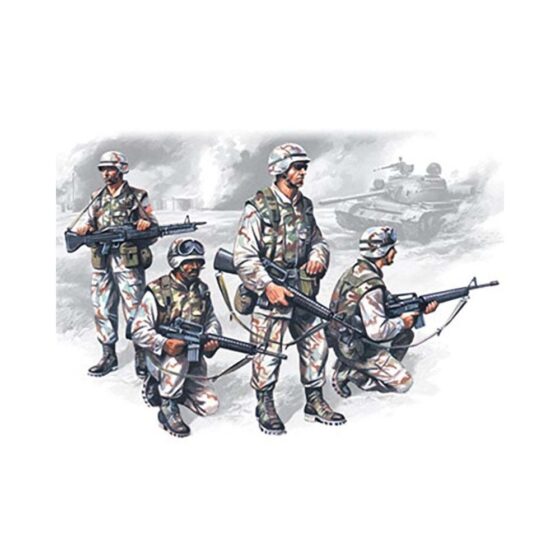1/35 US Elite Forces in Iraq 4 Figs ICM 35201