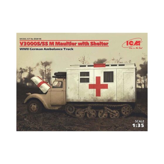 1/35 V3000S/SS M Maultier with Shelter ICM 35414