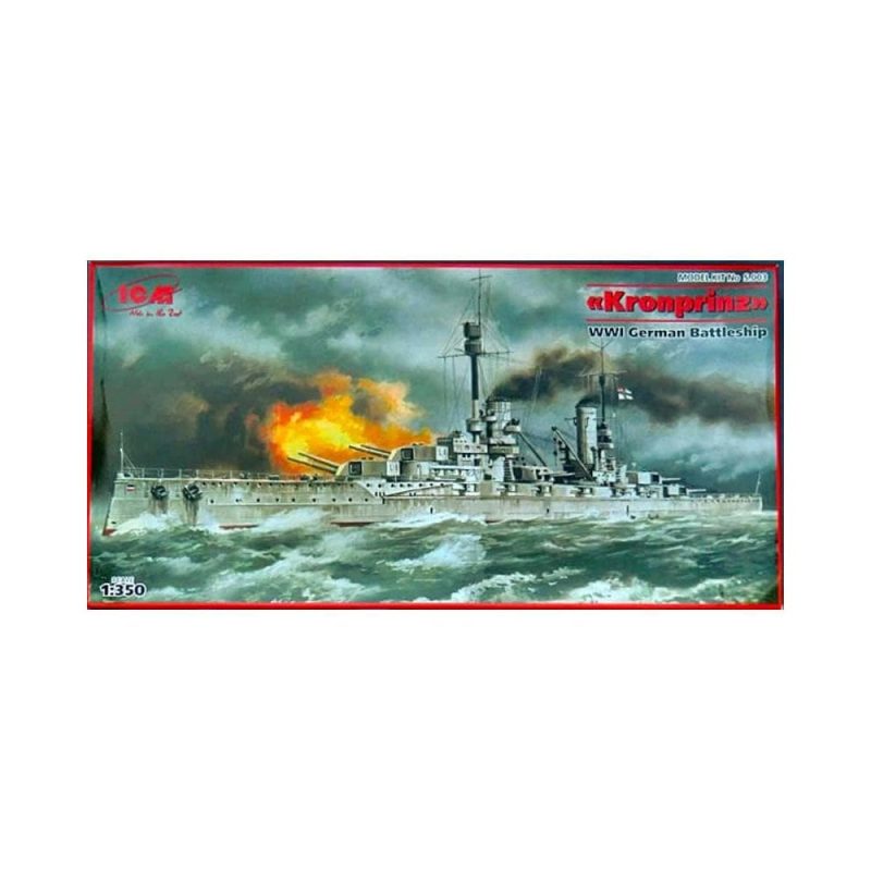 1/350 Kronprinz WWI German Battleship ICM S003