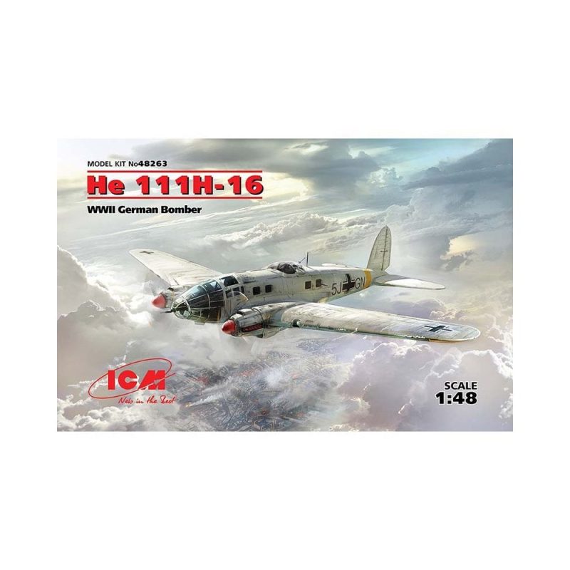 1/48 He 111H-16 WWII German Bomber ICM 48263