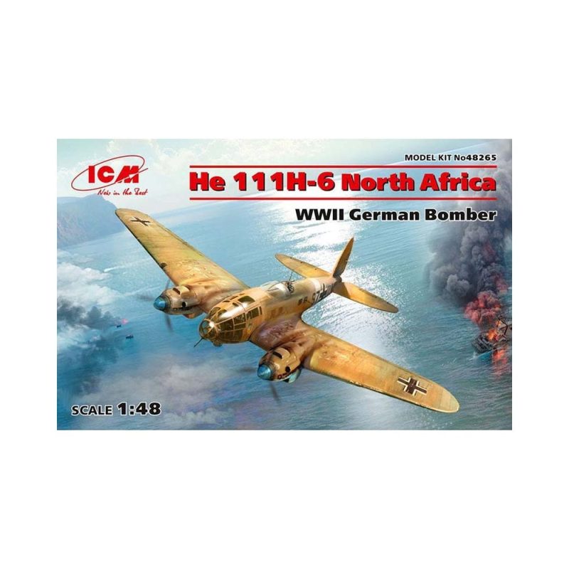 1/48 He 111H-6 North Africa German Bomber ICM 48265