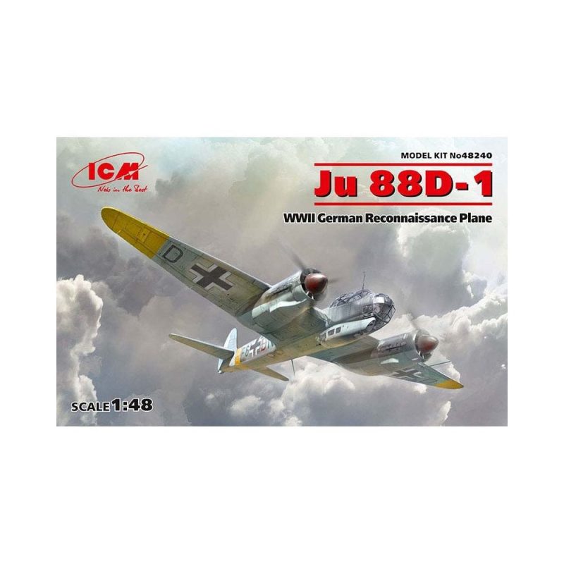 1/48 Ju 88D-1 WWII German Recon. Plane ICM 48240