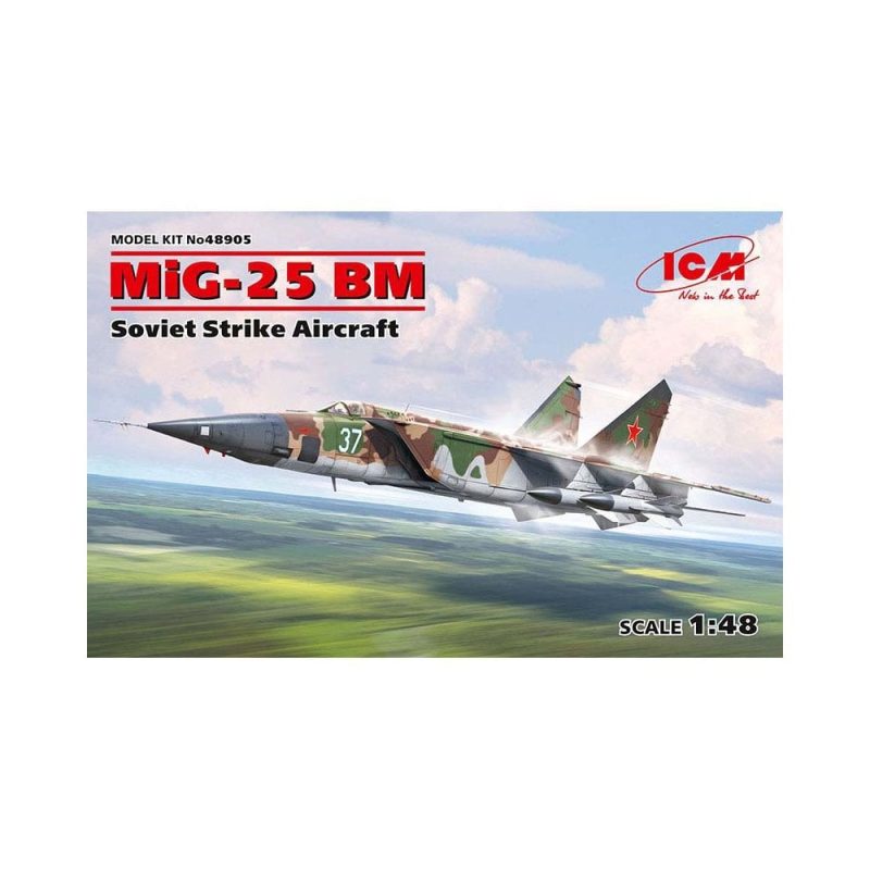 1/48 MiG-25 BM Soviet Strike Aircraft ICM 48905
