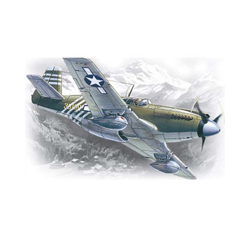1/48 Mustang P-51A WWII American Fighter ICM 48161