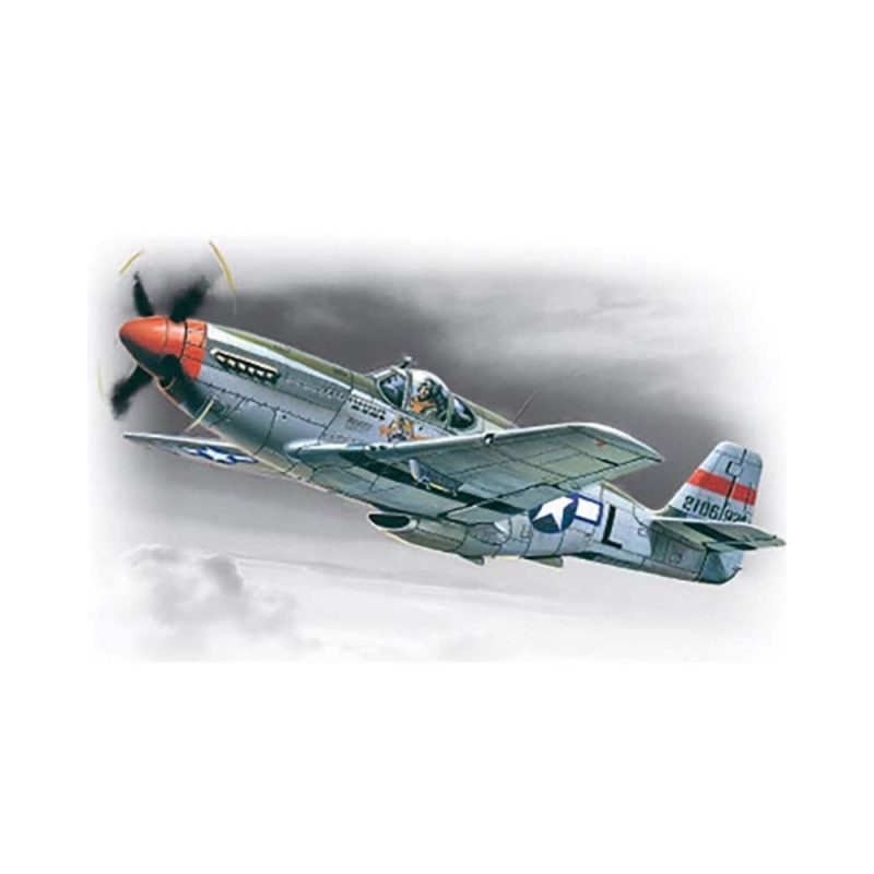 1/48 Mustang P-51C WWII American Fighter ICM 48121