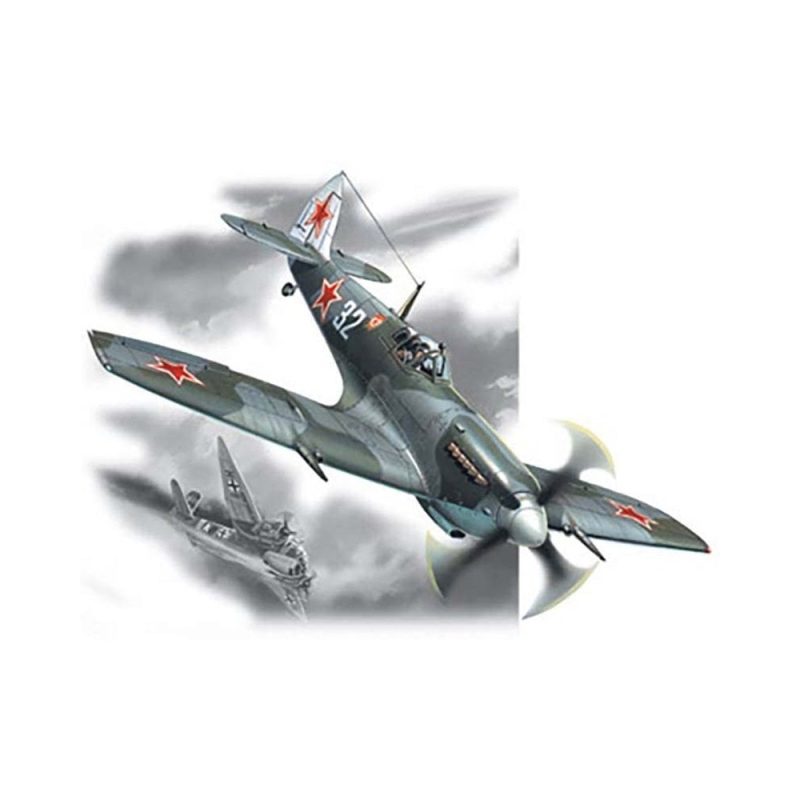 1/48 Spitfire LF.IXE WWII Soviet Air Force Fighter ICM 48066