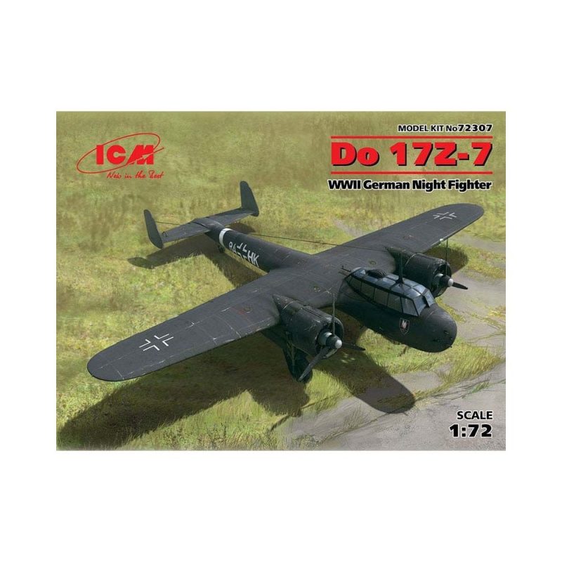 1/72 Do 17Z-7 WWII German Night Fighter ICM 72307