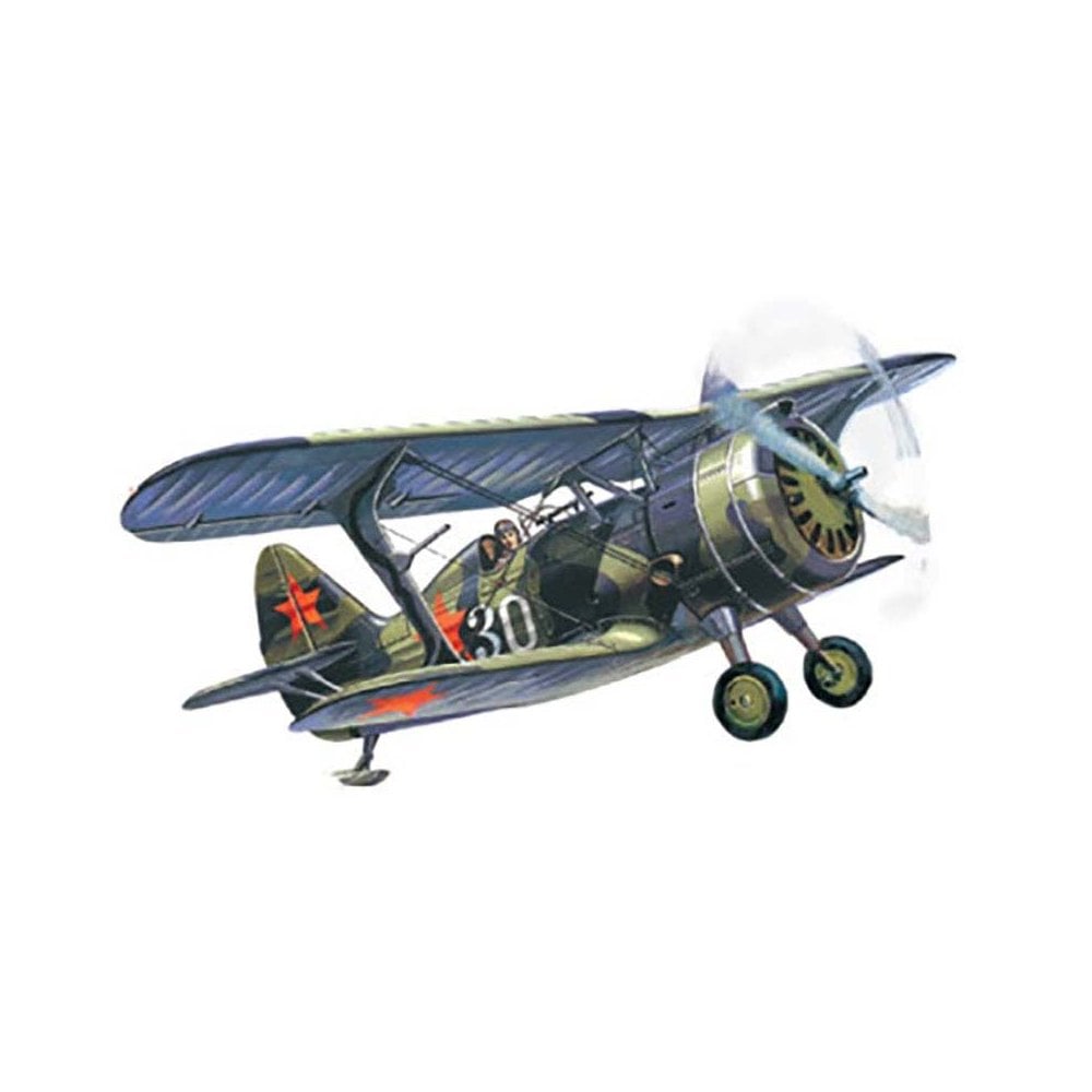 I-15 bis WWII Soviet Biplane Fighter 	 {ICM72012} 4823044400010 ICM 1:72 scale model kit