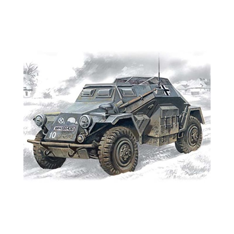 1/72 Sd.Kfz.260 German Radio Communication Vehicle ICM 72431