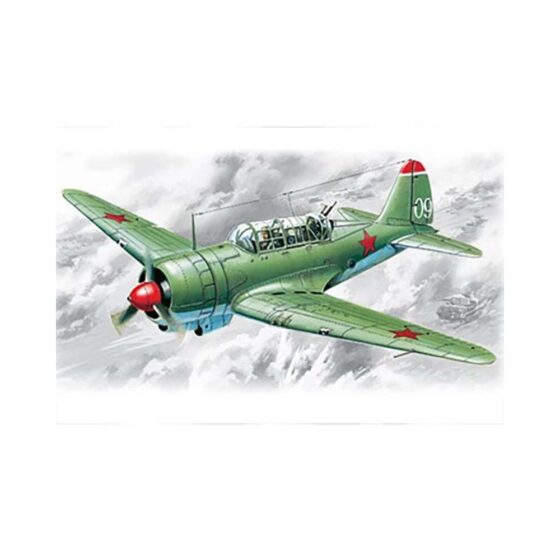 1/72 Su-2 WWII Soviet Light Bomber ICM 72081 1/72 Su-2 WWII Soviet Light Bomber ICM 72081