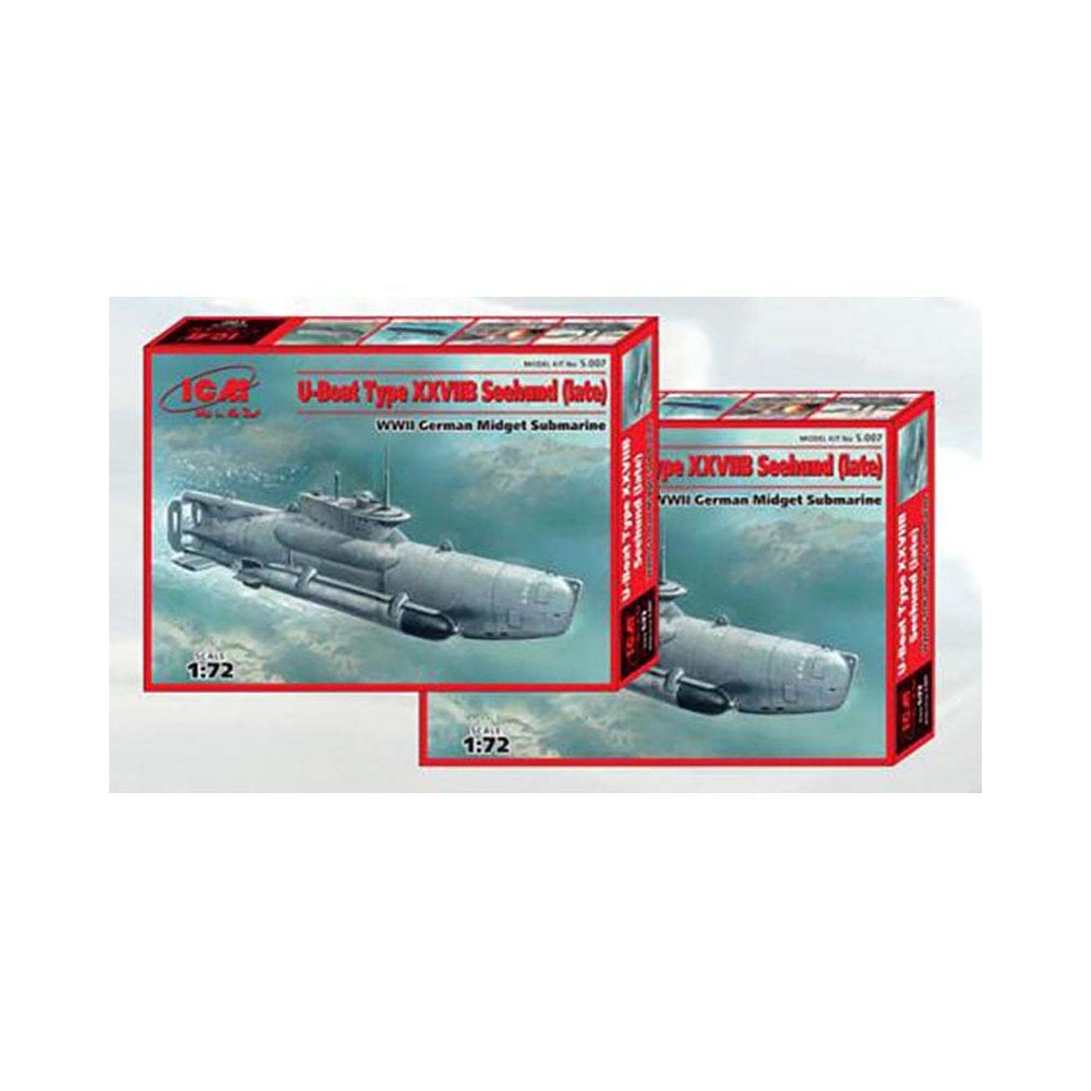 1/72 U-Boat Type XXVIIB Seehund (late) ICM S007 1/72 U-Boat Type XXVIIB Seehund (late) ICM S007