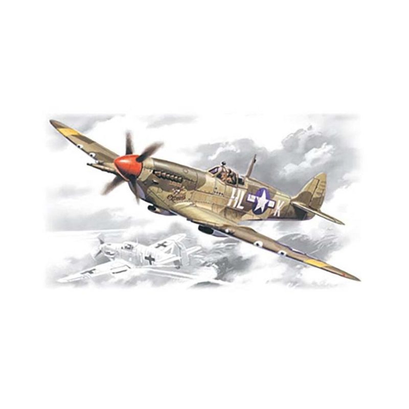 1/48 Spitfire Mk.VIII, WWII USAAF Fighter ICM 48065