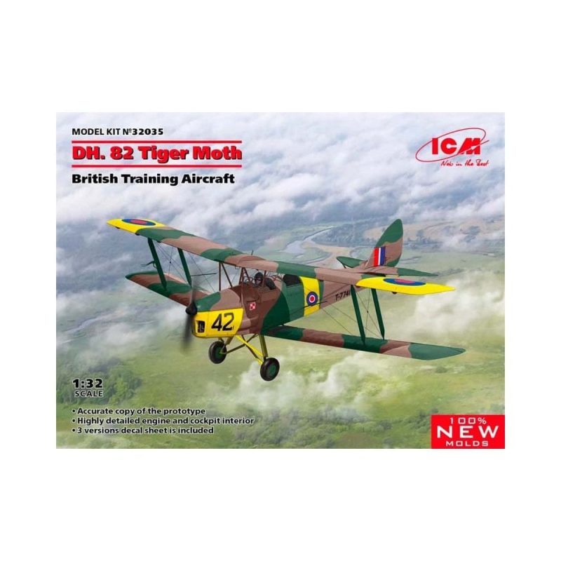 1/32 DH.82 Tiger Moth ICM 32035