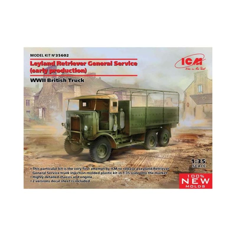 1/35 Leyland Retriever WWII British Truck (Early) ICM 35602