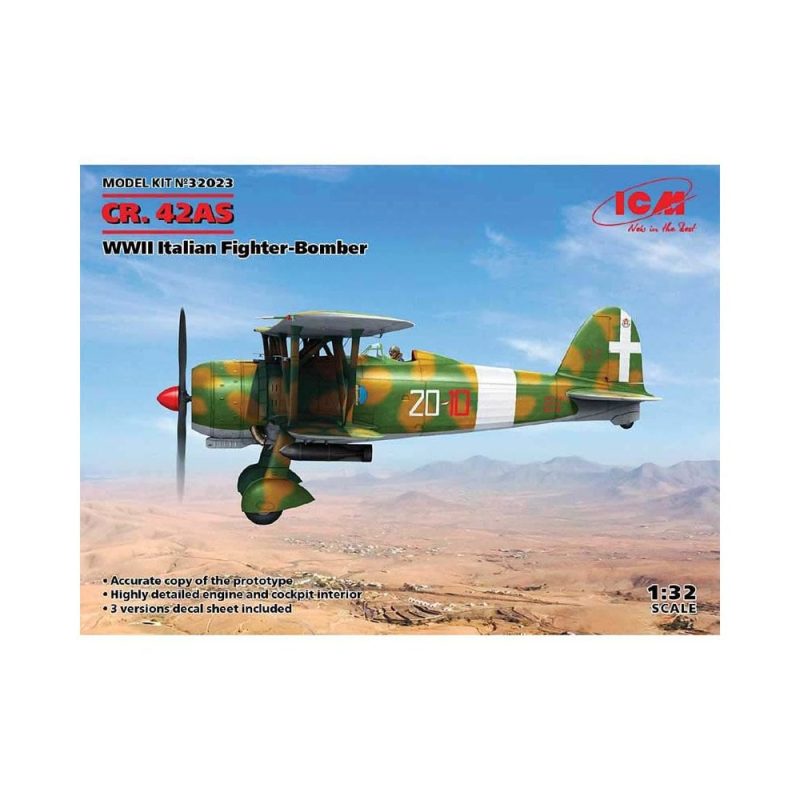 1/32 CR. 42AS Italian Fighter - Bomber ICM 32023