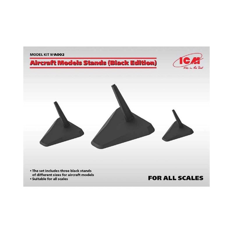 Aircraft Model Stnads (Pack of 3) ICM A002