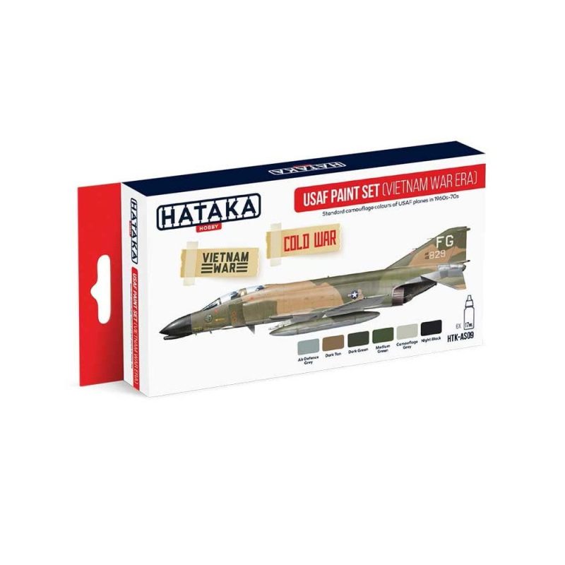 Hataka Red Line Paint Set - Paint Vietnam HTK-AS09