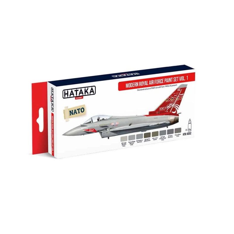 Hataka Red Line Paint Set - Royal Airforce HTK-AS52