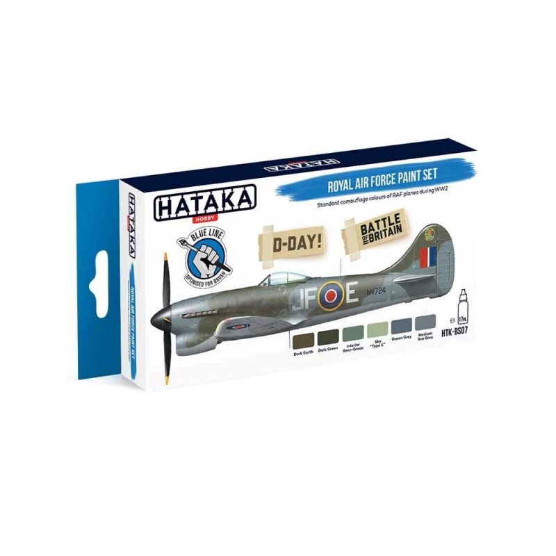 Hataka Blue Line Paint Set - Air Force HTK-BS07
