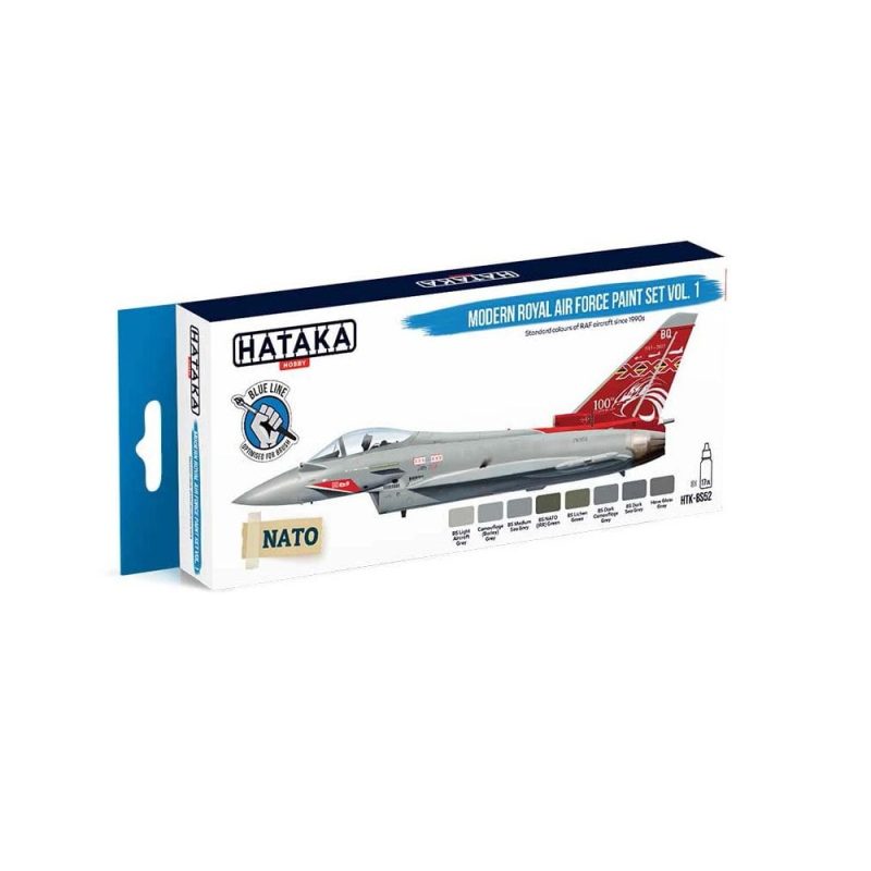 Hataka Blue Line Paint Set - Airforce HTK-BS52