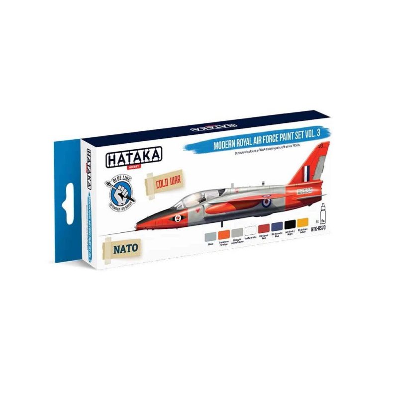 Hataka Blue Line Paint Set - RAF Vol.3 HTK-BS70