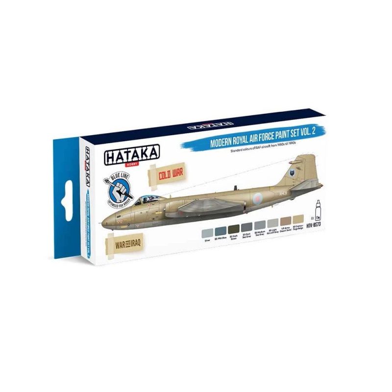 Hataka Blue Line Paint Set - RAF Vol.2 HTK-BS73