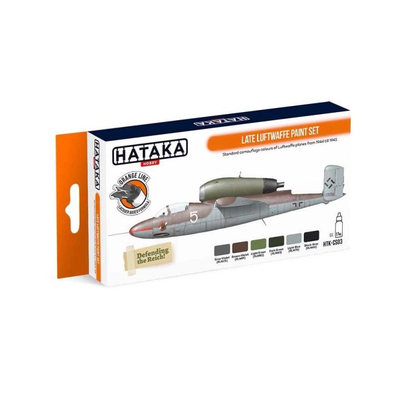 Hataka Orange Line Paint Set - Luftwaffe CS-03 HTK-CS03