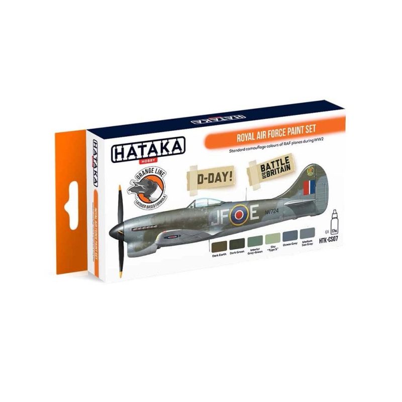 Hataka Orange Line Paint Set - Air Force HTK-CS07