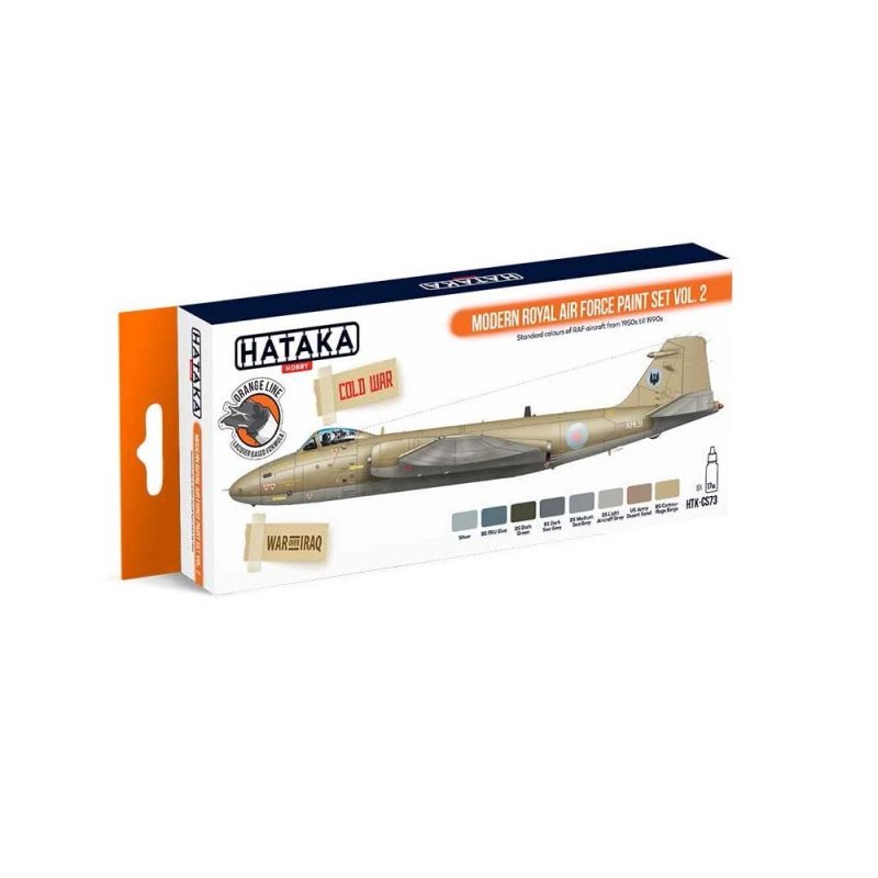 Hataka Orange Line Paint Set - RAF Vol.2 HTK-CS73