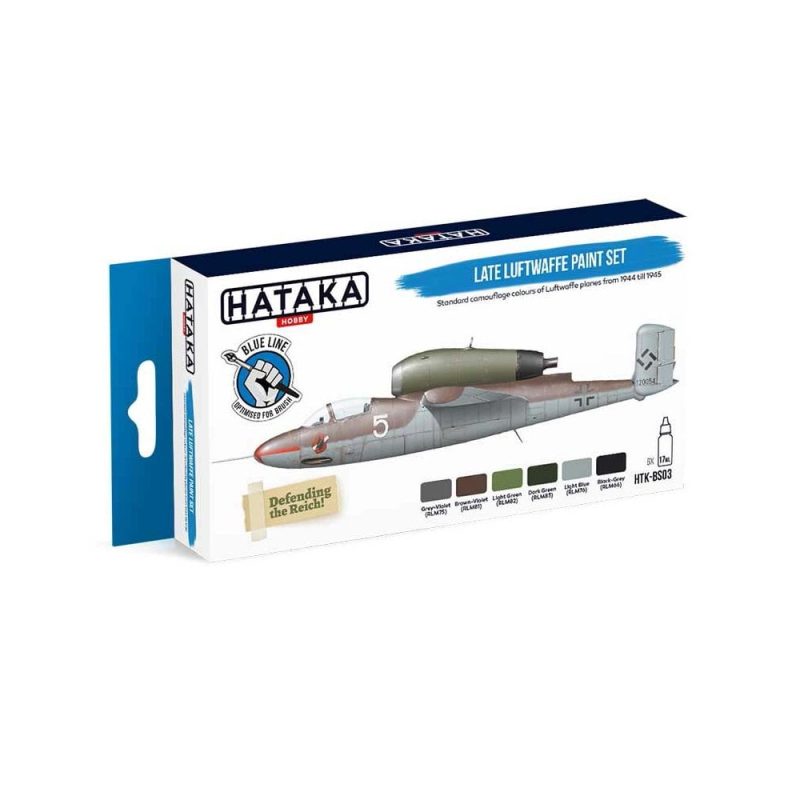 Hataka Blue Line Paint Set - Luftwaffe HTK-BS03
