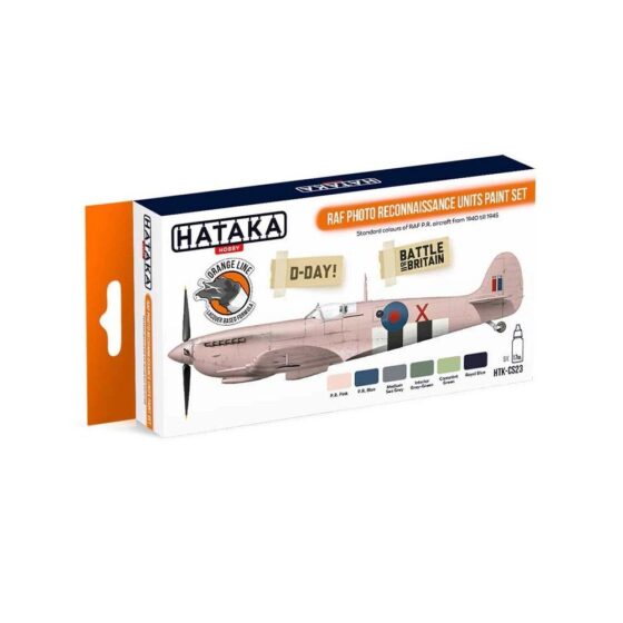 Hataka Orange Line Paint Set - Photo Recon Units HTK-CS23 Hataka Orange Line Paint Set - Photo Recon Units HTK-CS23