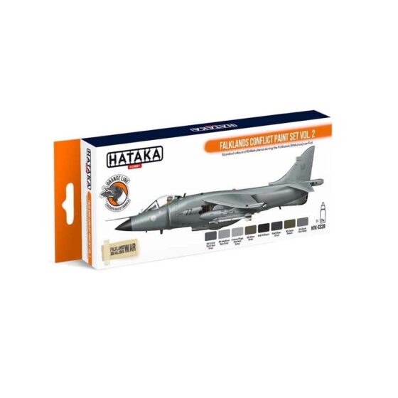Hataka Orange Line Paint Set - Conflict 2 HTK-CS28 Hataka Orange Line Paint Set - Conflict 2 HTK-CS28