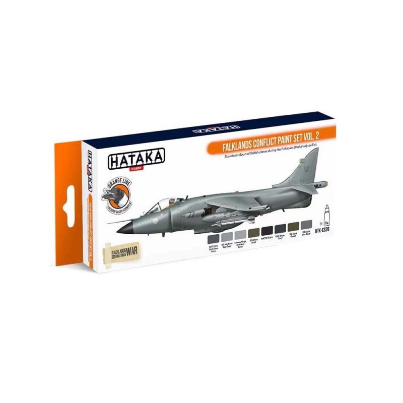 Hataka Orange Line Paint Set - Conflict 2 HTK-CS28