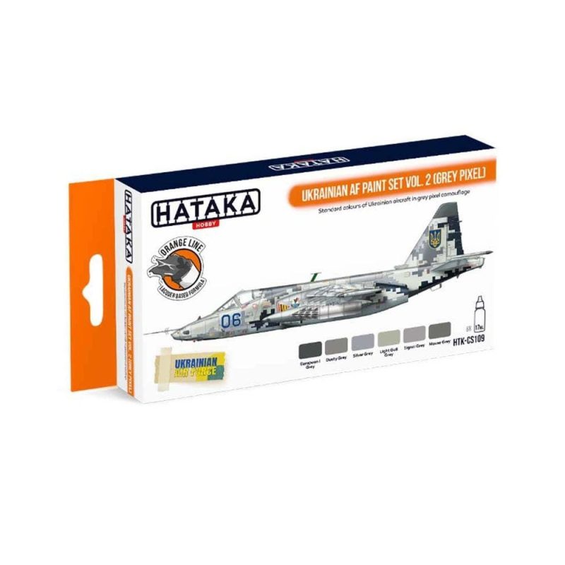 Hataka Orange Line Paint Set - AF Vol.2 HTK-CS109