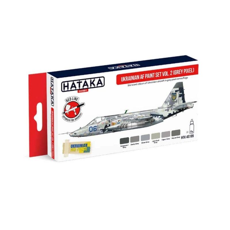Hataka Red Line Paint Set - AF Vol.2 HTK-AS109