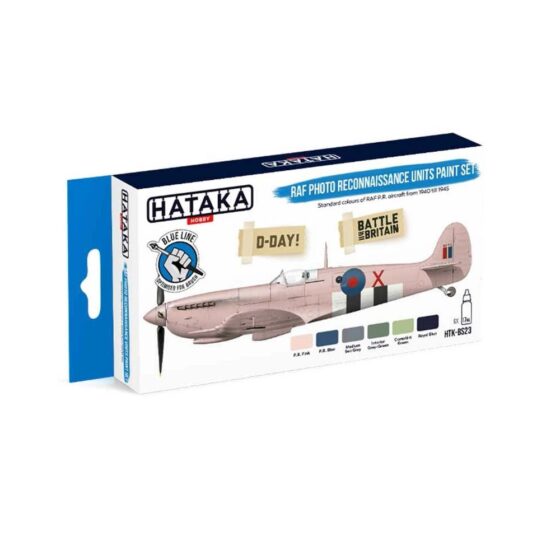 Hataka Blue Line Paint Set - Photo Reconnaissance HTK-BS23 Hataka Blue Line Paint Set - Photo Reconnaissance HTK-BS23