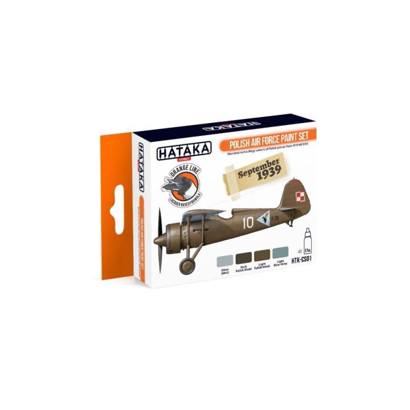 Hataka Orange Line Paint Set - Airforce HTK-CS01