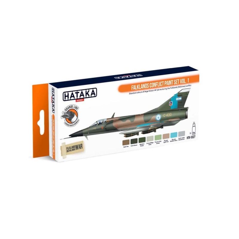 Hataka Orange Line Paint Set - Conflict Vol.1 HTK-CS27