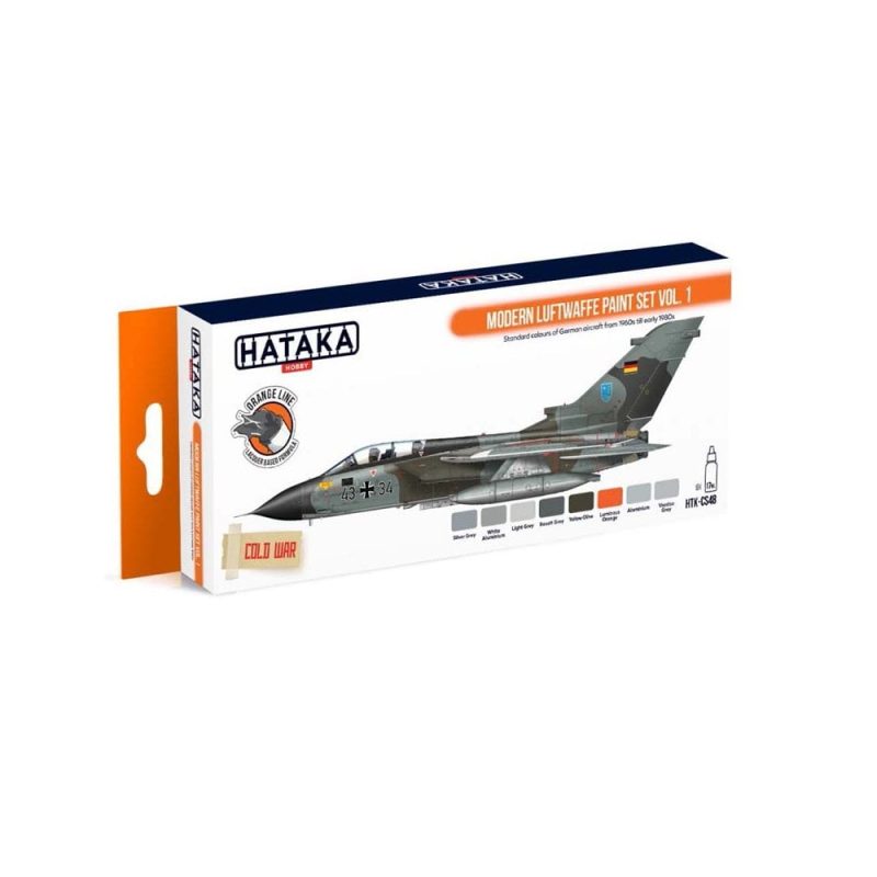 Hataka Orange Line Paint Set - Luftwaffe Vol. HTK-CS48