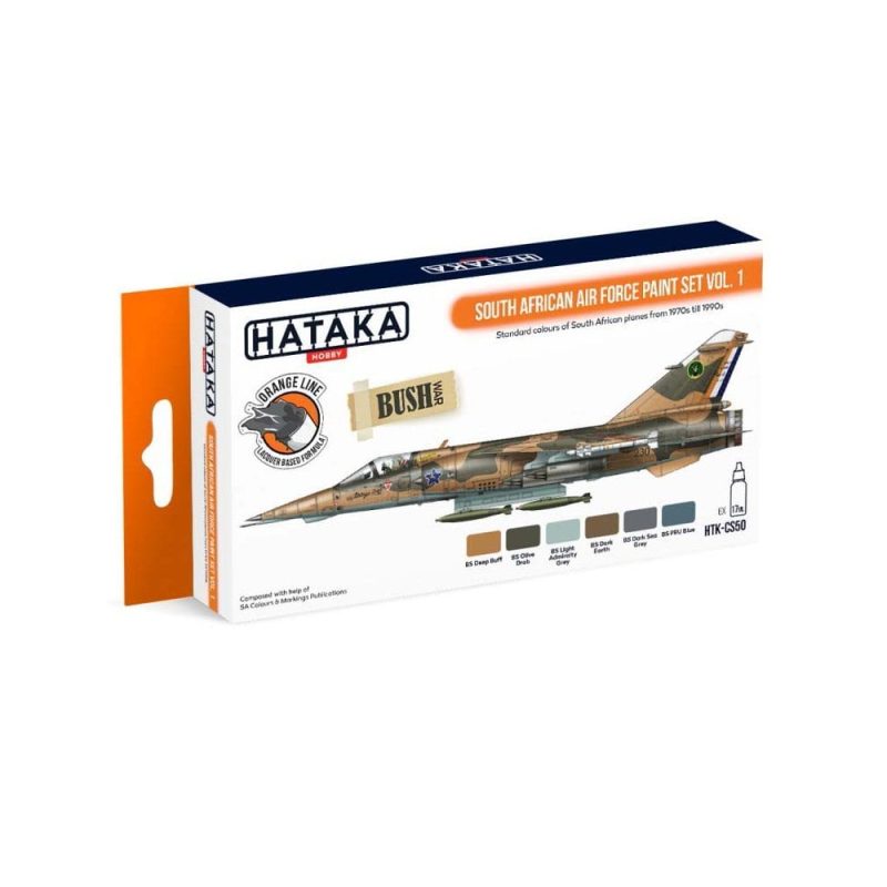 Hataka Orange Line Paint Set - African Airforce Vol.1 HTK-CS50