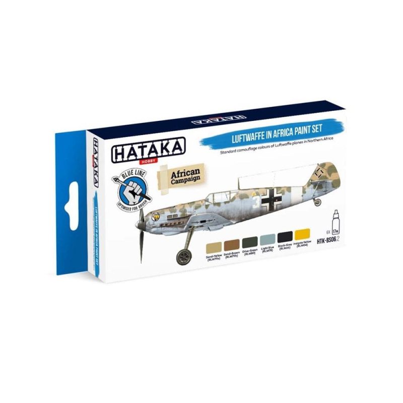 Hataka Blue Line Paint Set - in Africa HTK-BS06.2