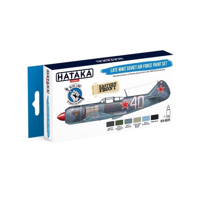 Hataka Blue Line Paint Set - WWII Soviet Airforce HTK-BS20