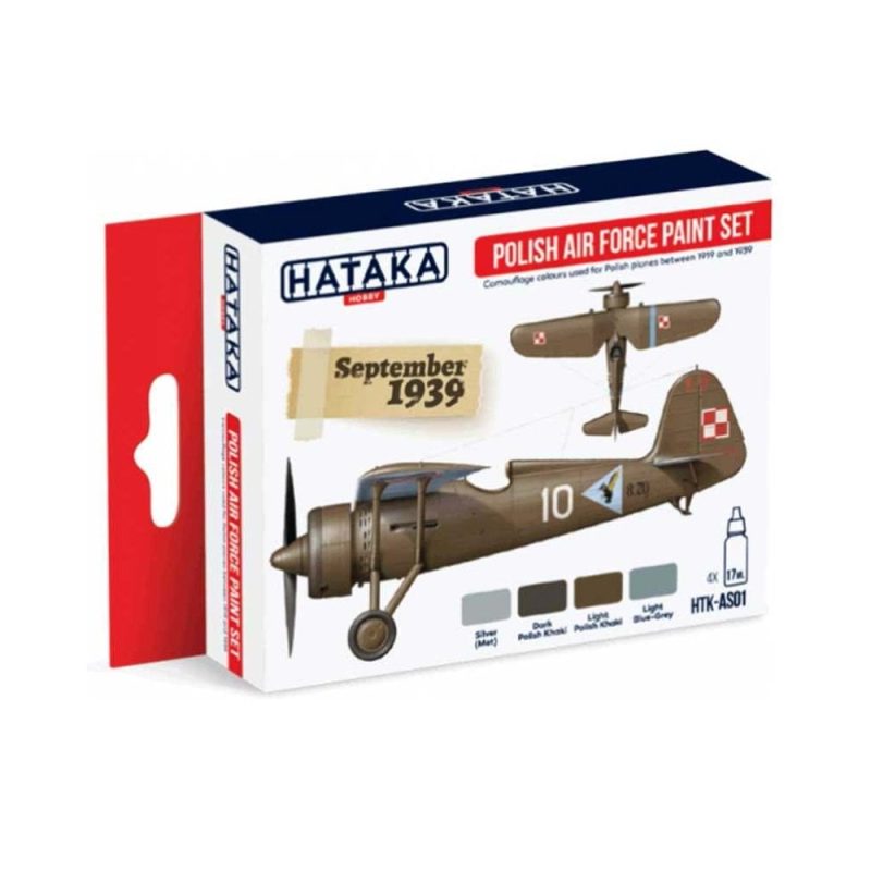 Hataka Red Line Paint Set - Airforce HTK-AS01