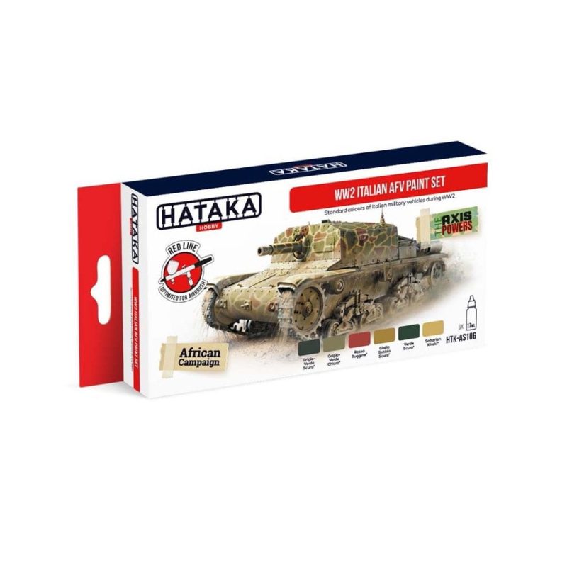 Hataka Red Line Paint Set - Italian Airforce HTK-AS106