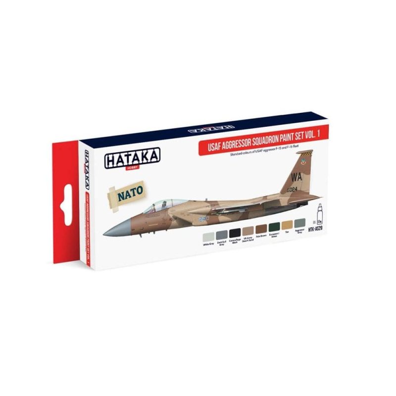 Hataka Red Line Paint Set - Agressor Vol.1 HTK-AS29