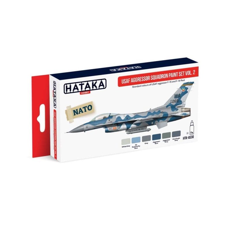 Hataka Red Line Paint Set - Agressor Vol.2 HTK-AS30