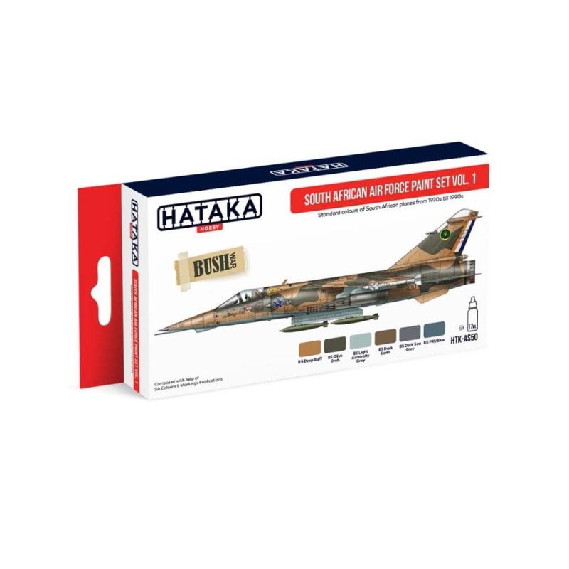 Hataka Red Line Paint Set - Airforcerican Airforce HTK-AS50