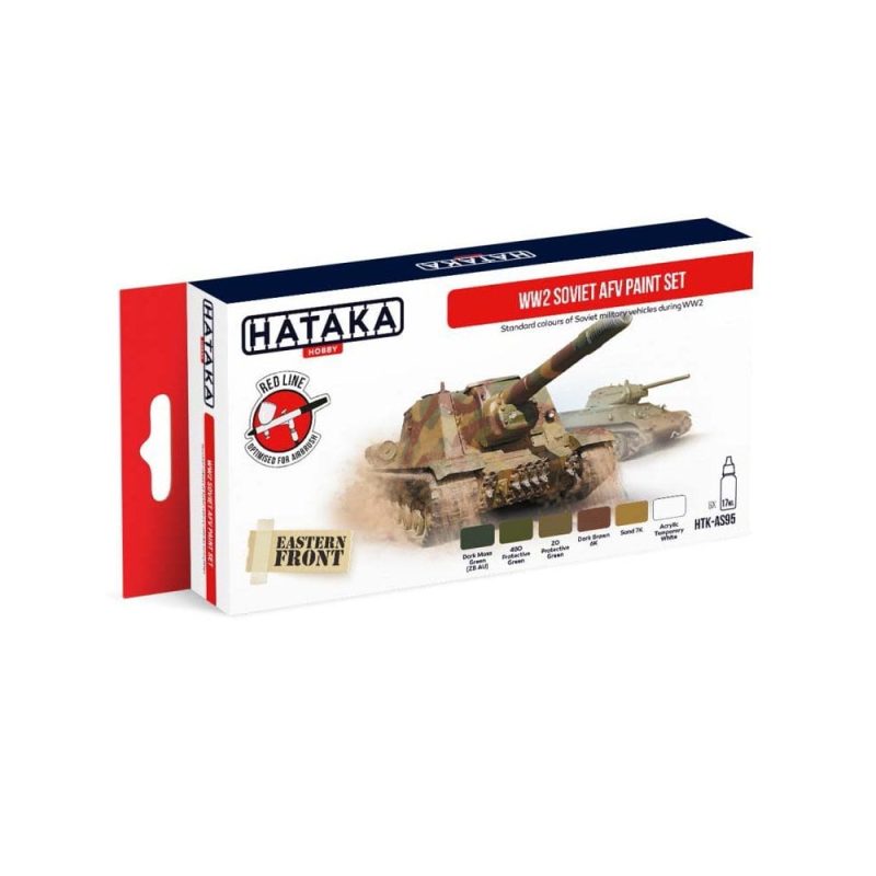 Hataka Red Line Paint Set - Soviet Airforce HTK-AS95