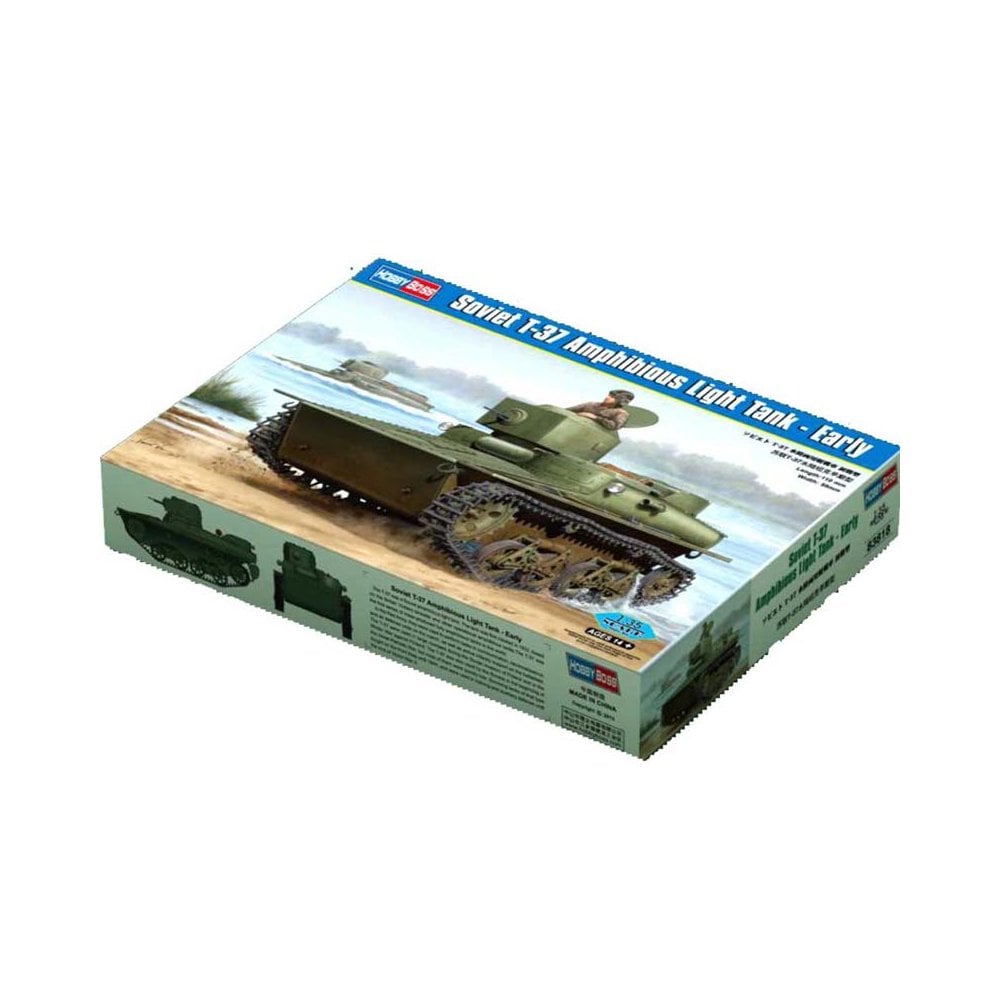 1/35 Soviet T-37 Amphibious Light Tank Early Hobbyboss 83818 1/35 Soviet T-37 Amphibious Light Tank Early Hobbyboss 83818