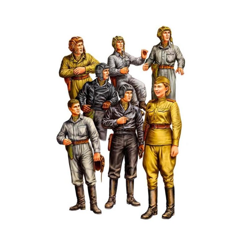 1/35 Russian Tank Crew Hobbyboss 84411